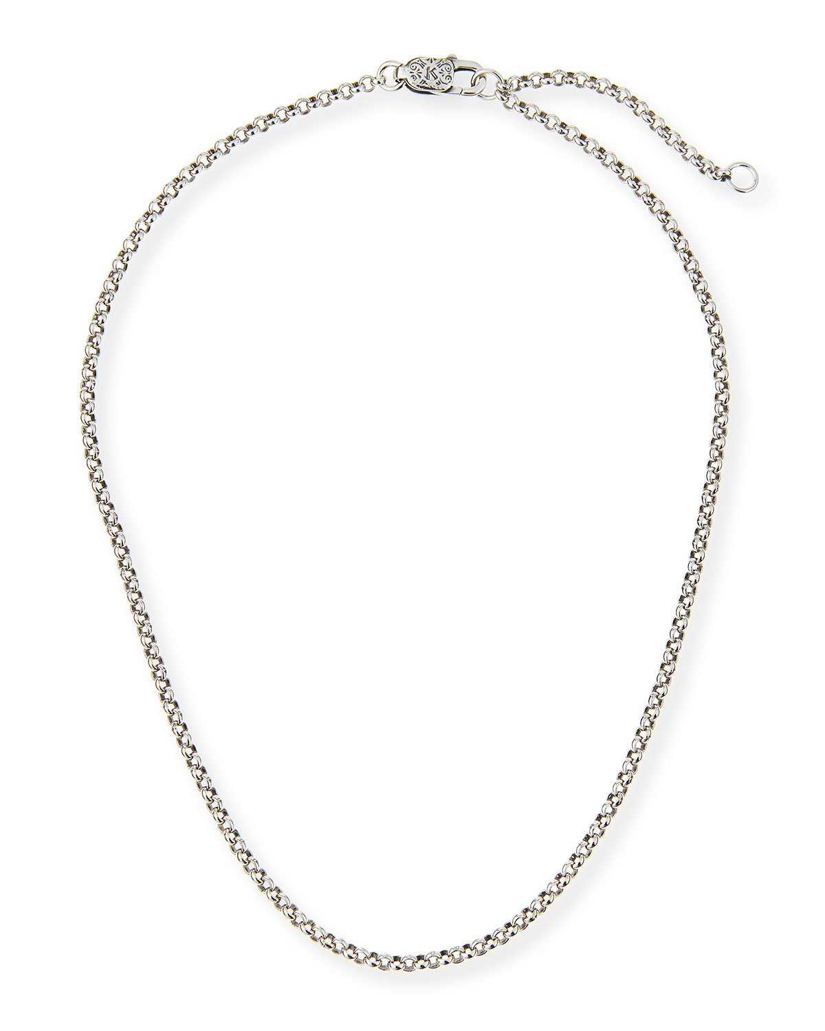 Lyst - Konstantino Sterling Silver Adjustable Chain Necklace in Metallic
