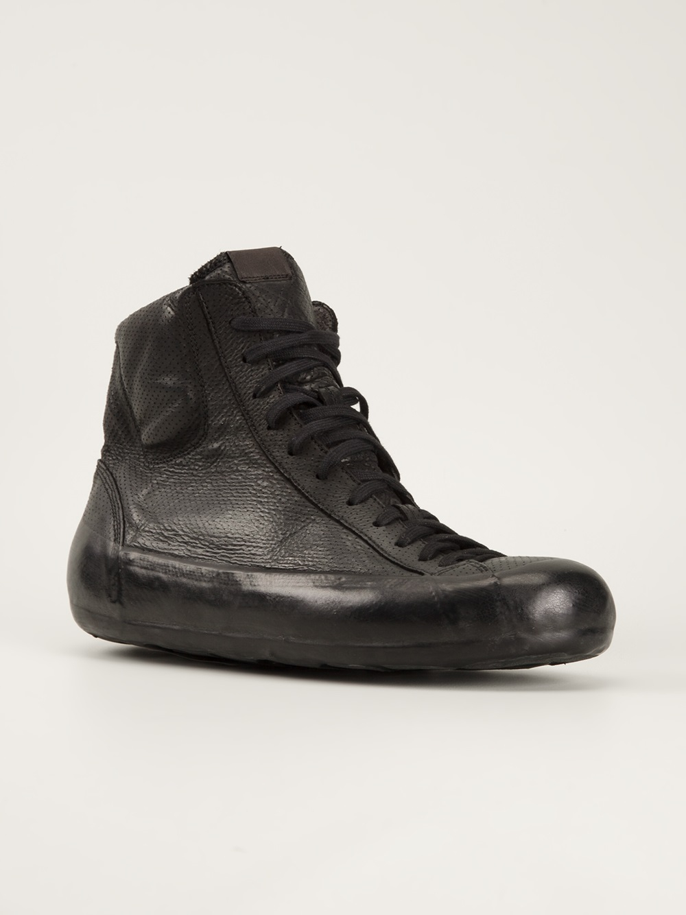 Oxs rubber soul Hitop Trainer in Black for Men | Lyst