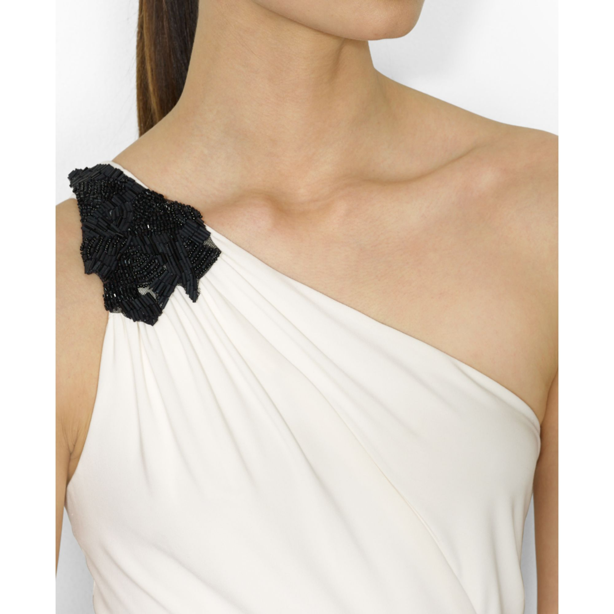 Lauren Ralph Lauren Gown - One Shoulder Beaded 