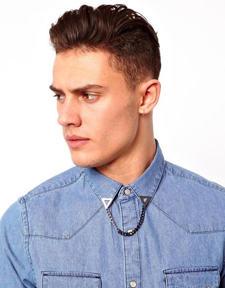 Asos Collar Pins with Triangles in Silver for Men | Lyst