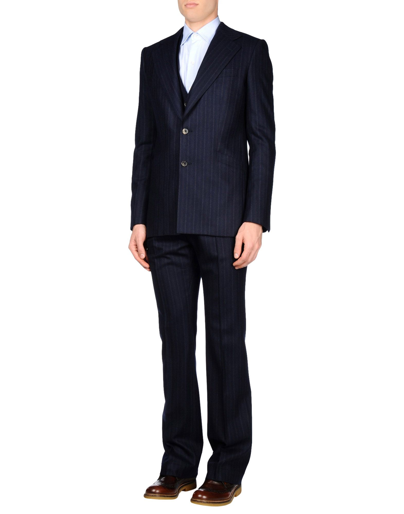 Roberto Cavalli Suit in Blue for Men (Dark blue) | Lyst