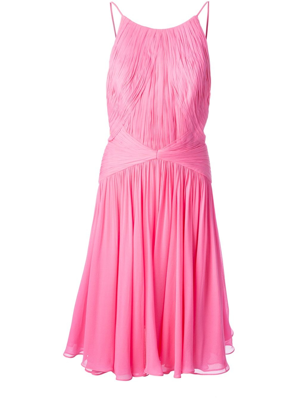 lucia hohan raime silk dress in pink pink purple lyst lucia hohan raime silk dress in pink pink purple lyst