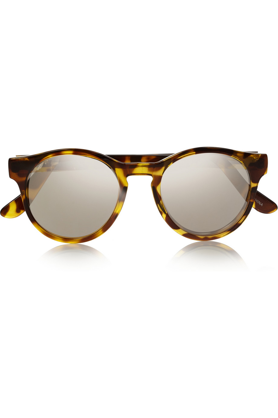 Lyst - Le Specs Hey Macarena Round-Frame Acetate