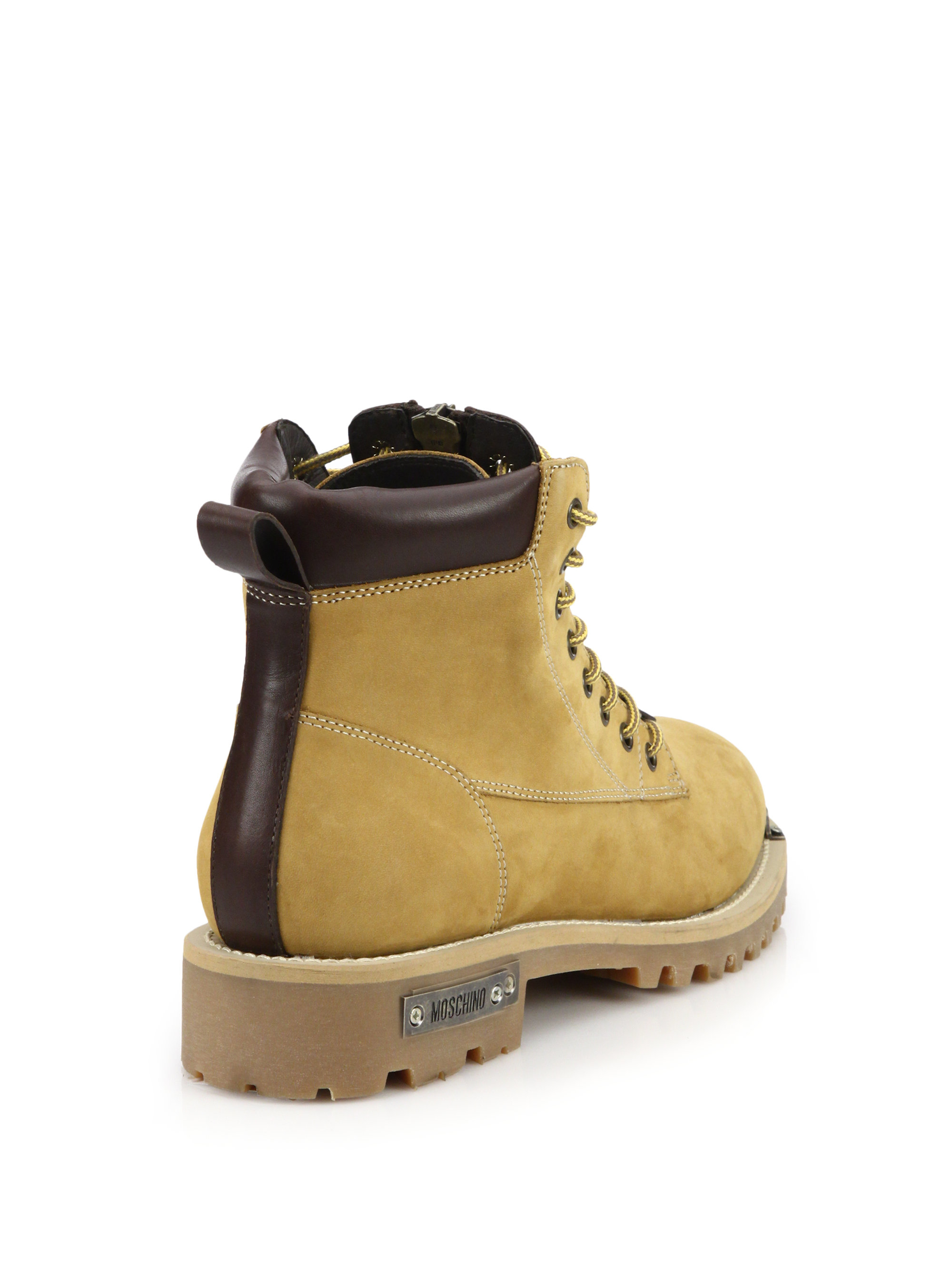 light leather work boots