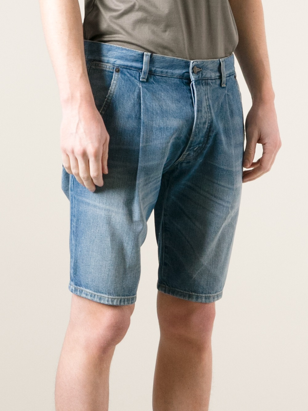 blue jean shorts mens