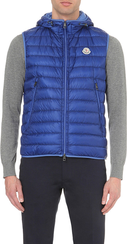 moncler Gilets BLUE moncler Gilets BLUE