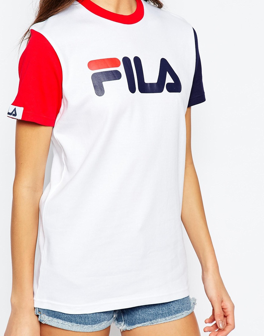 T shirt fila fille 10 ans on sale