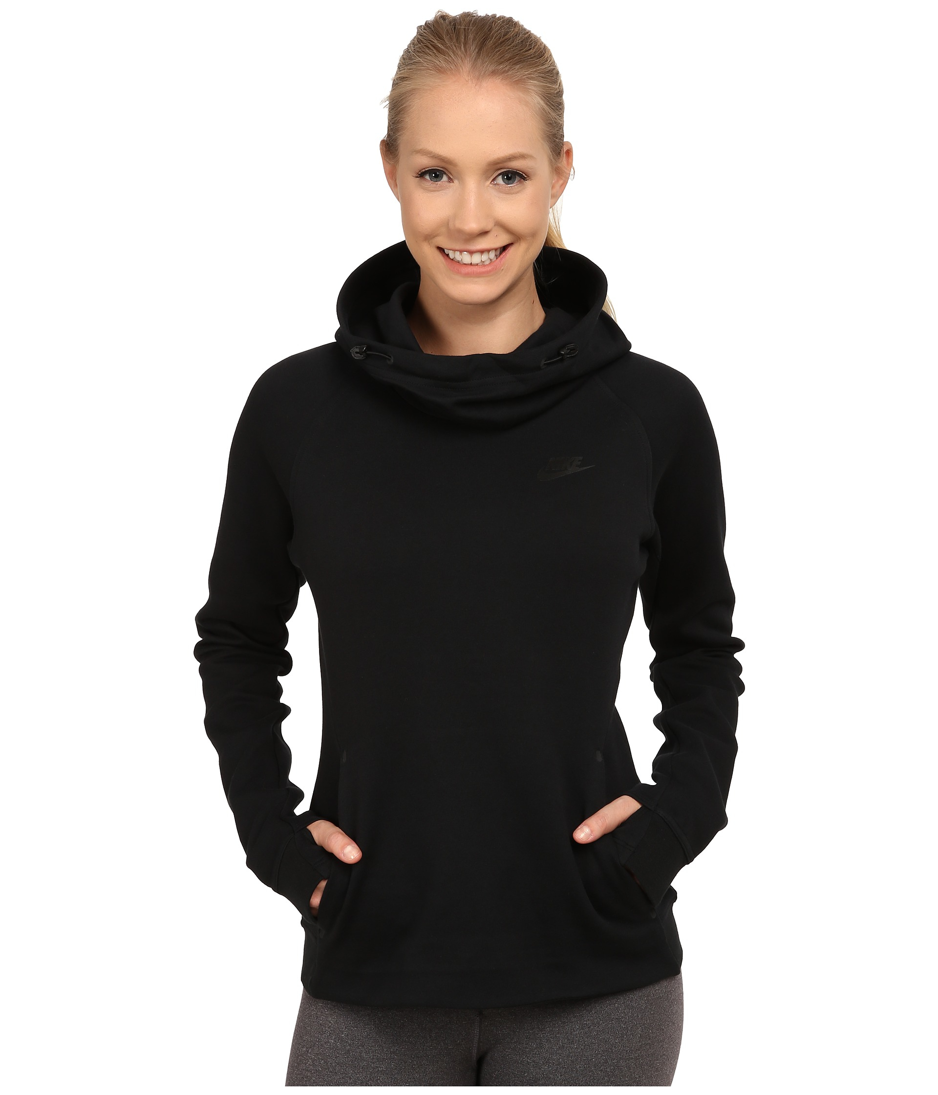 Lyst - Nike Tech Fleece Hoodie in Black