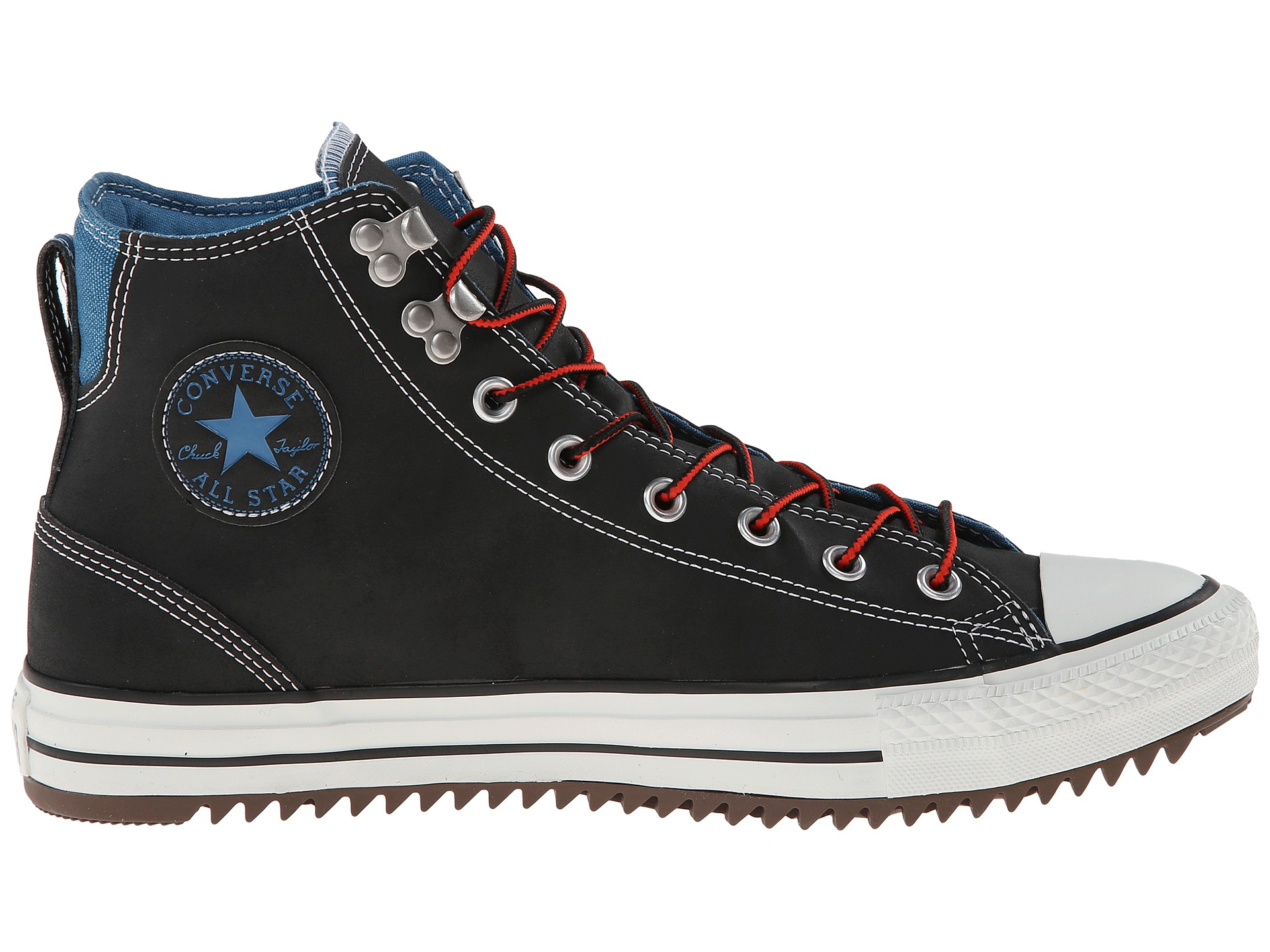 Converse Chuck TaylorÂ® All StarÂ® City Hiker Hi in Black | Lyst