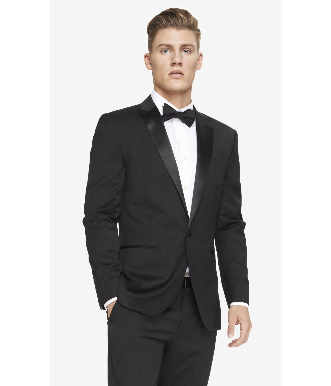 Express Black Tuxedo Jacket for Men Lyst