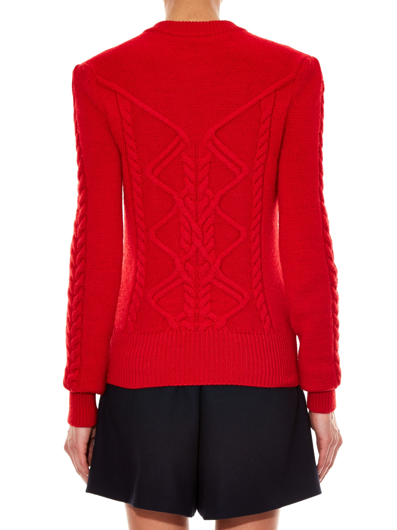 isabel marant cable sweater