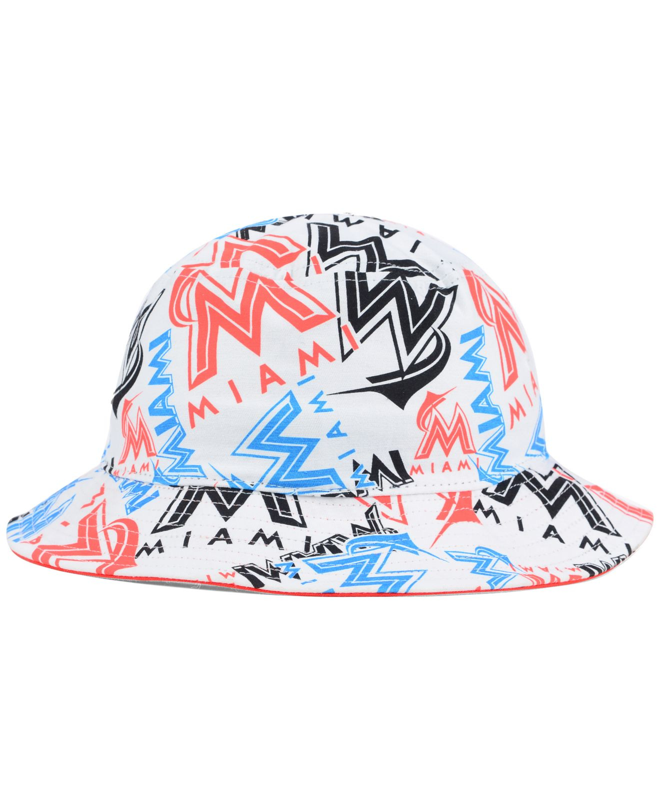 Lyst - 47 Brand Miami Marlins Bravado Bucket Hat in White for Men