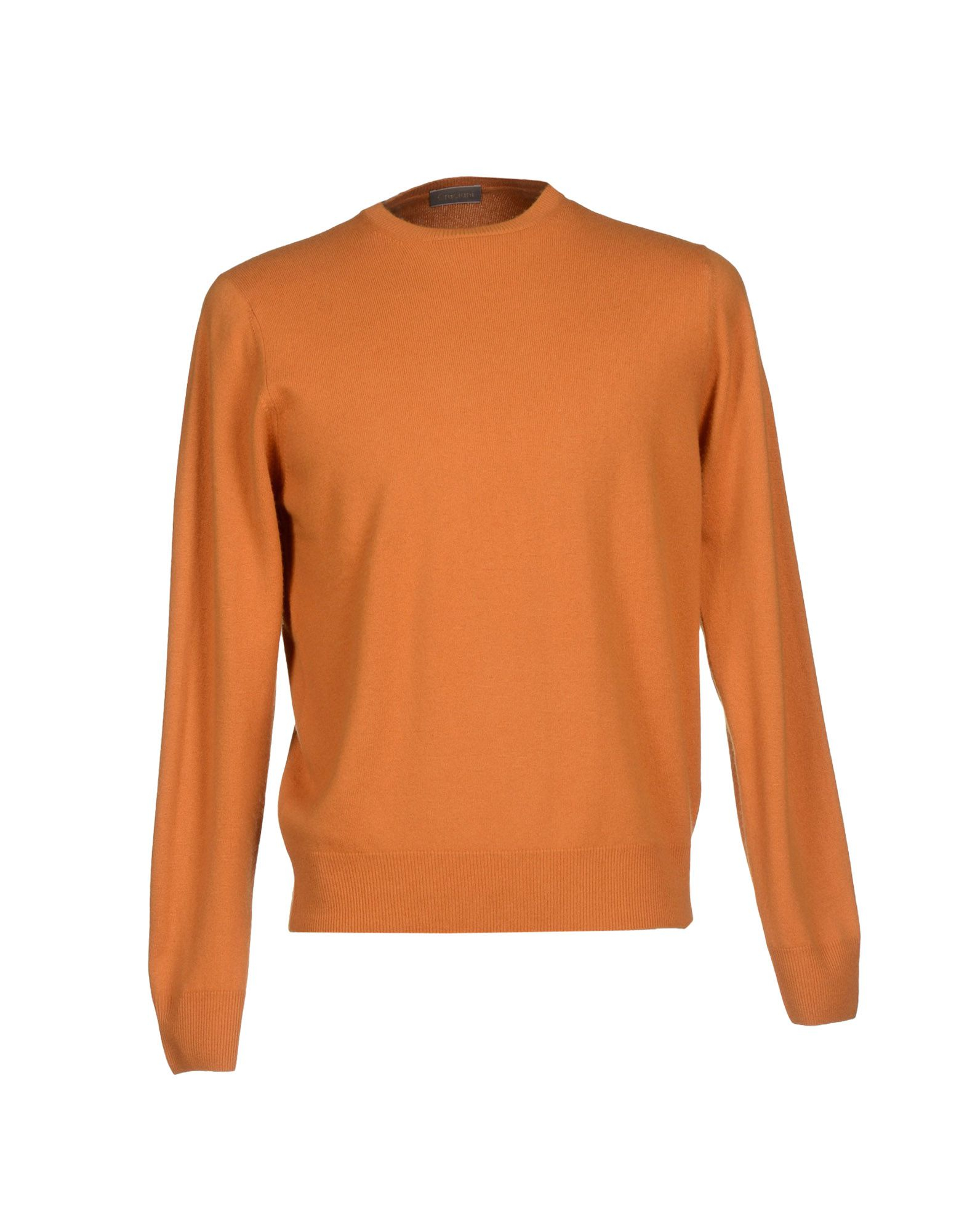 mens orange wool jumper