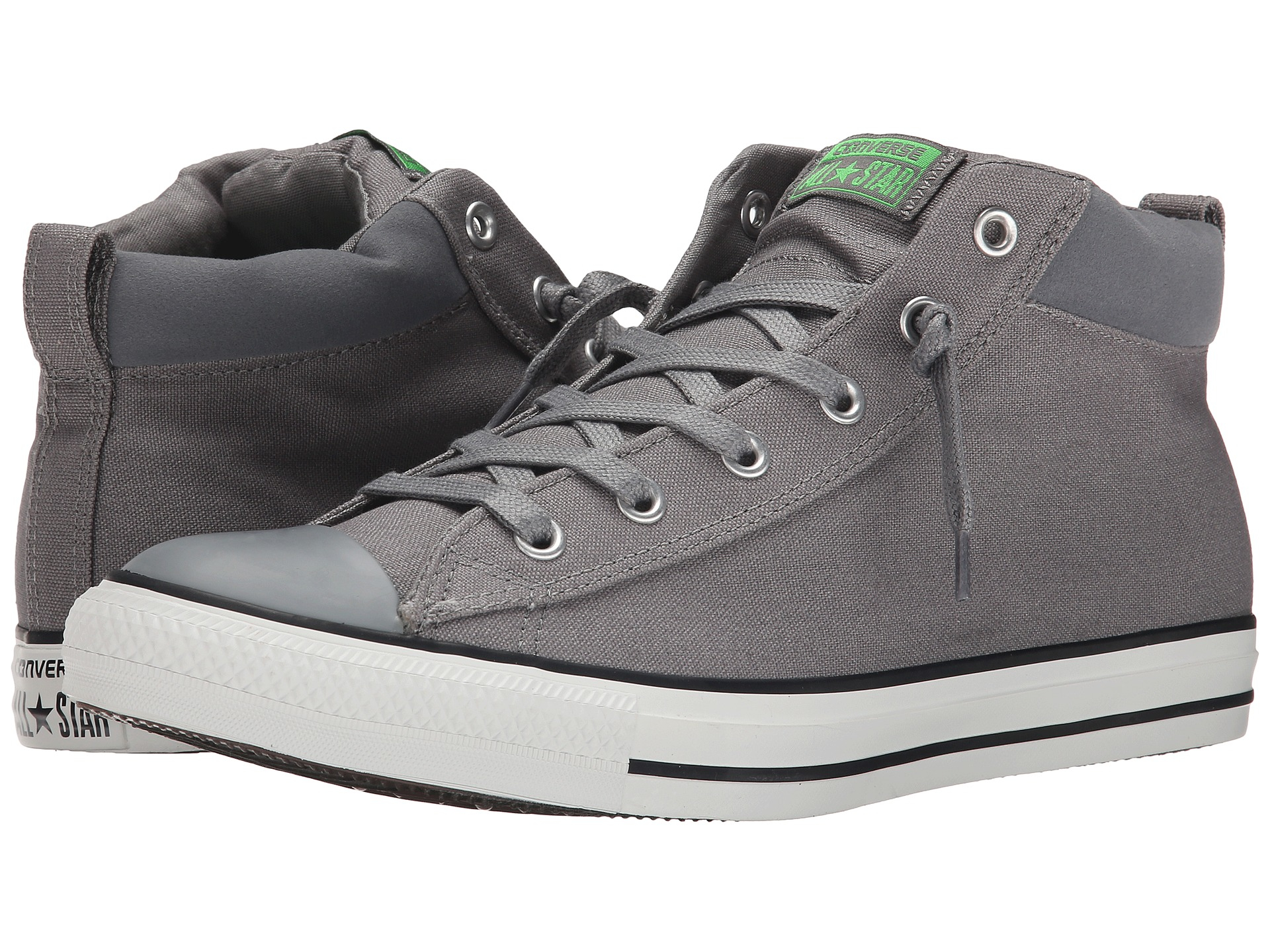 Lyst Converse Chuck Taylor All Star Street Mid In Gray Gallery