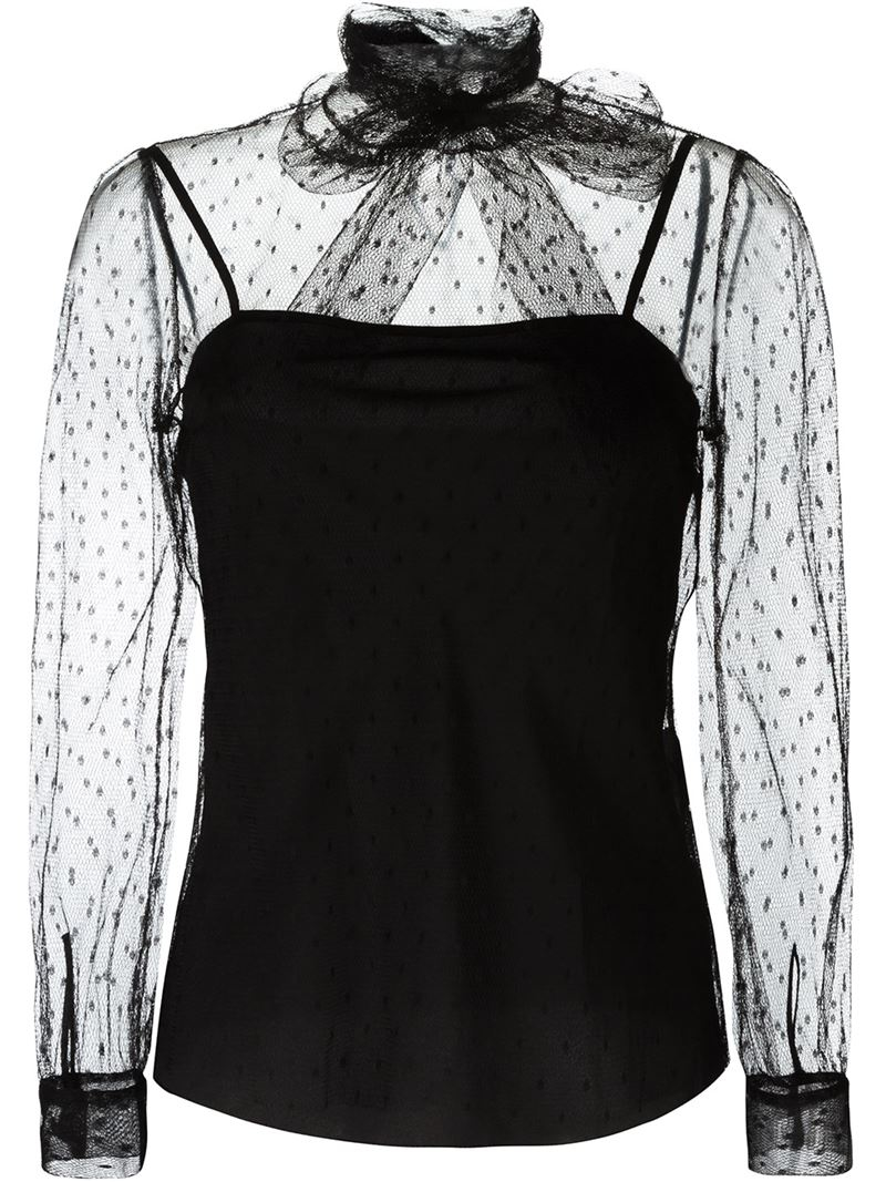 red valentino bow top