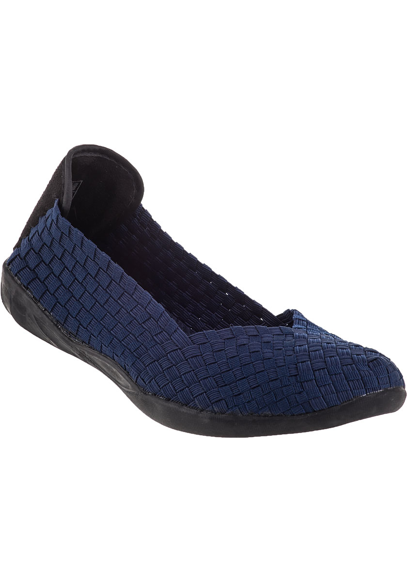 Bernie mev Catwalk Woven Ballet Flats in Blue Lyst