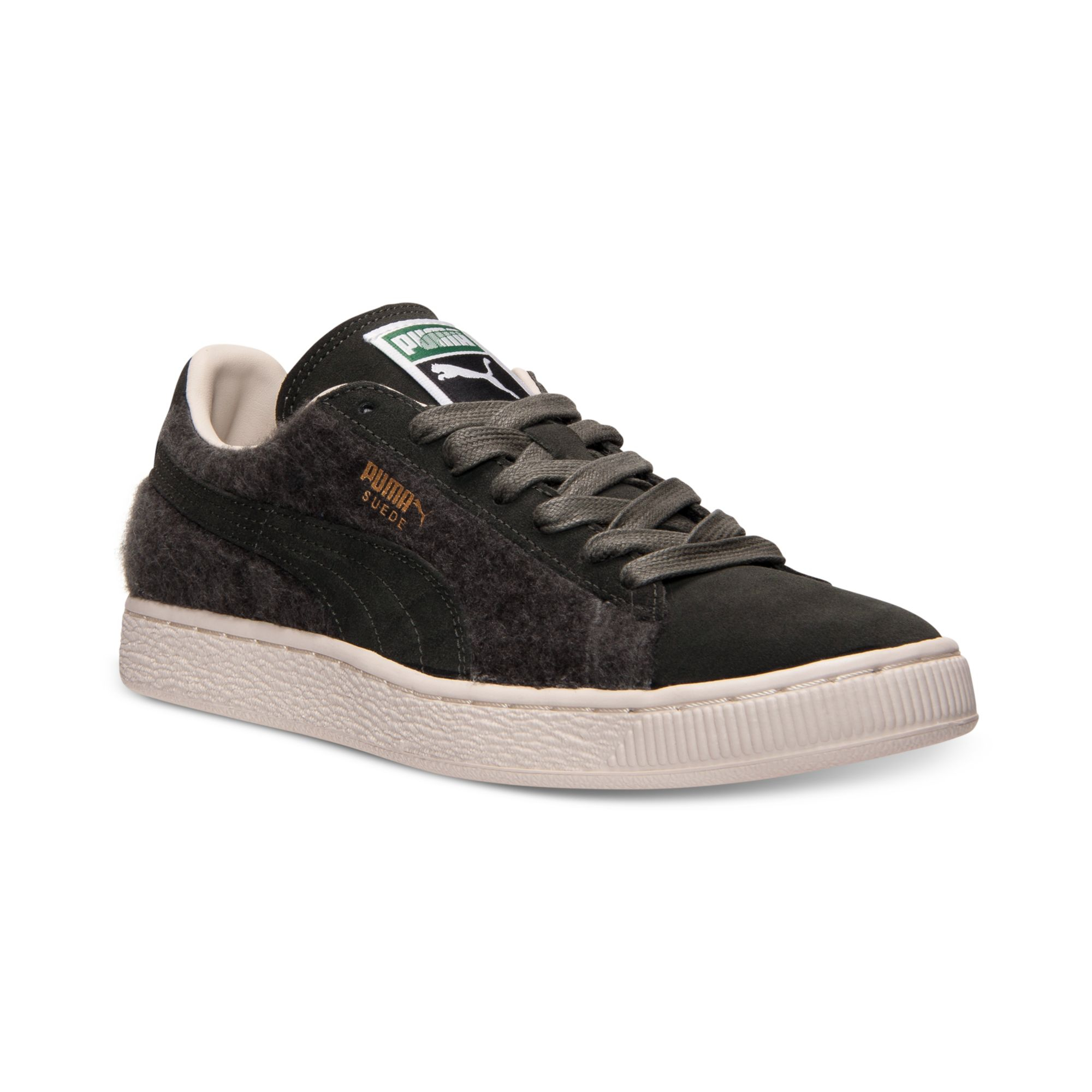 Puma Mens Suede City Casual Sneakers in Green for Men (FOREST/NIGHT) | Lyst