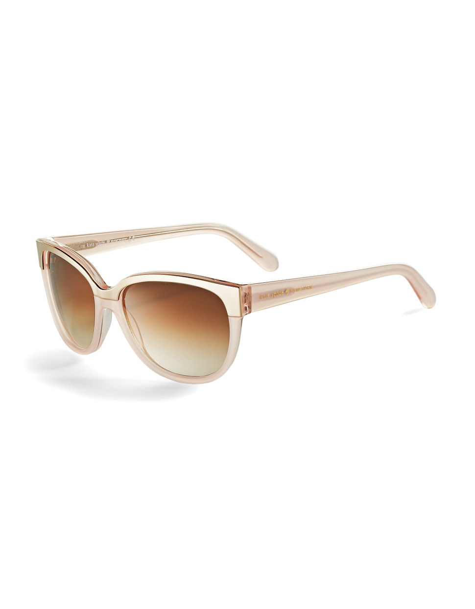 Lyst Kate Spade New York Tortoise Shell Sunglasses in Pink