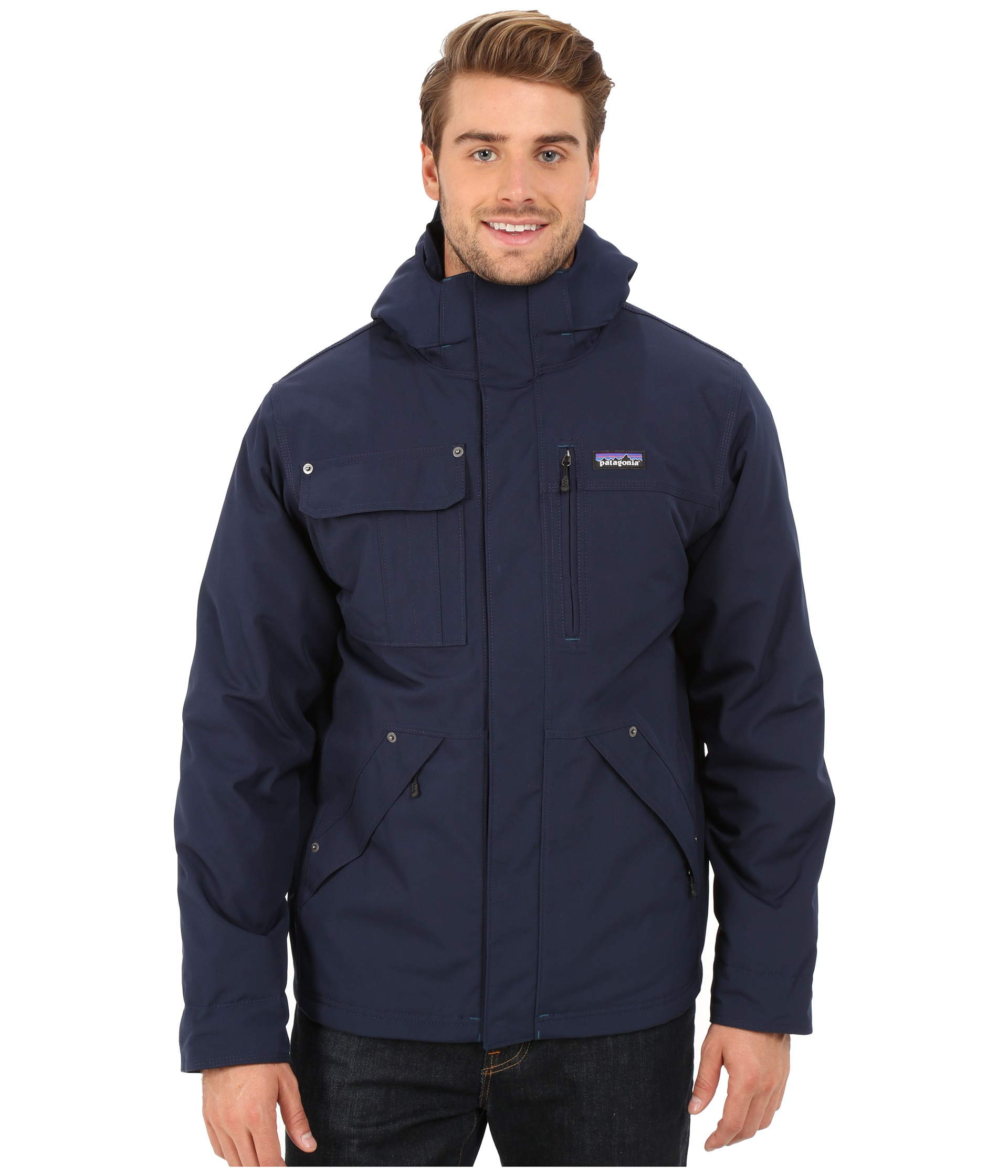 Lyst Patagonia Wanaka Down Jacket in Blue for Men