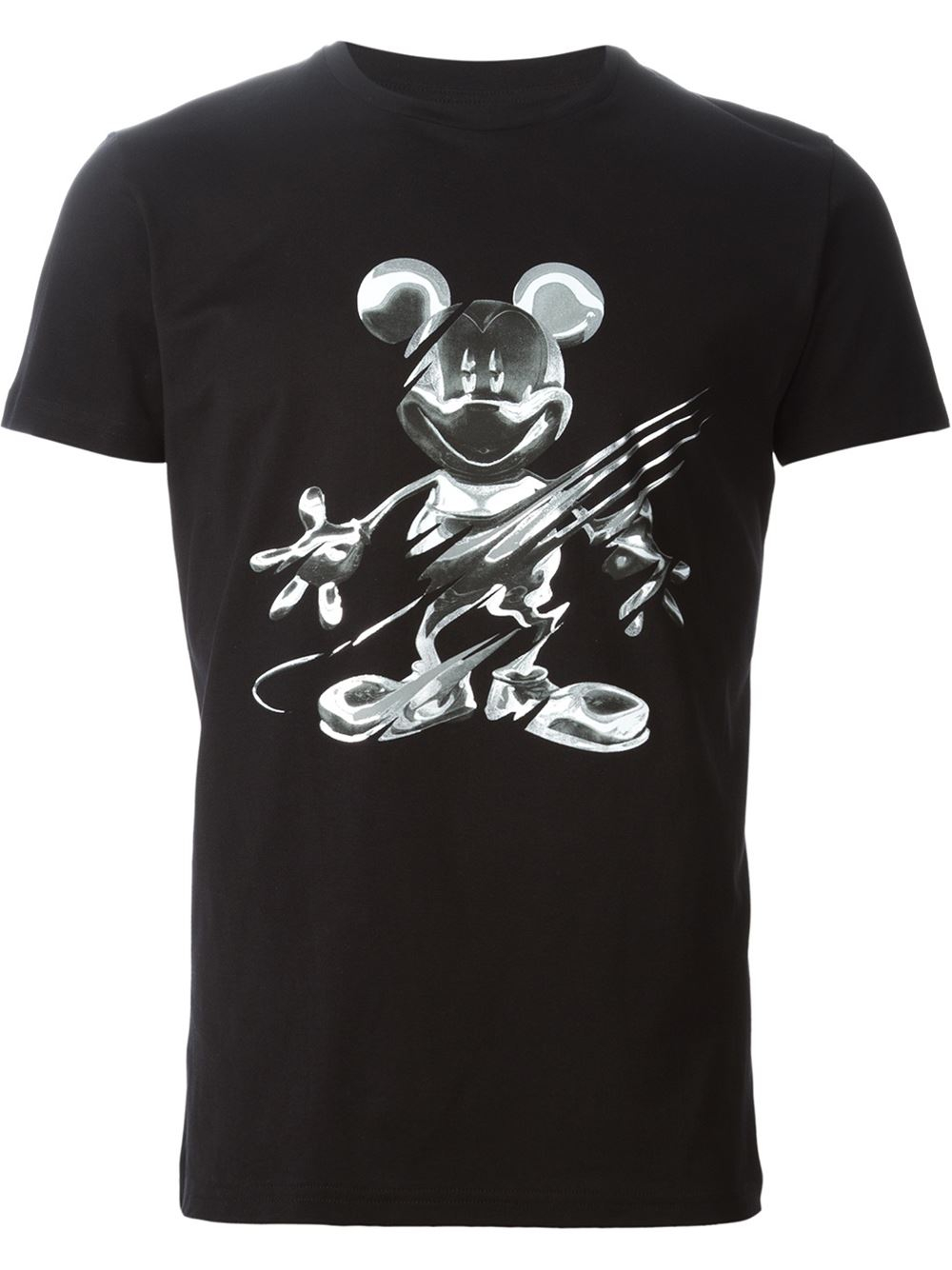 Lyst - Iceberg Mickey Mouse Print T-Shirt in Black for Men