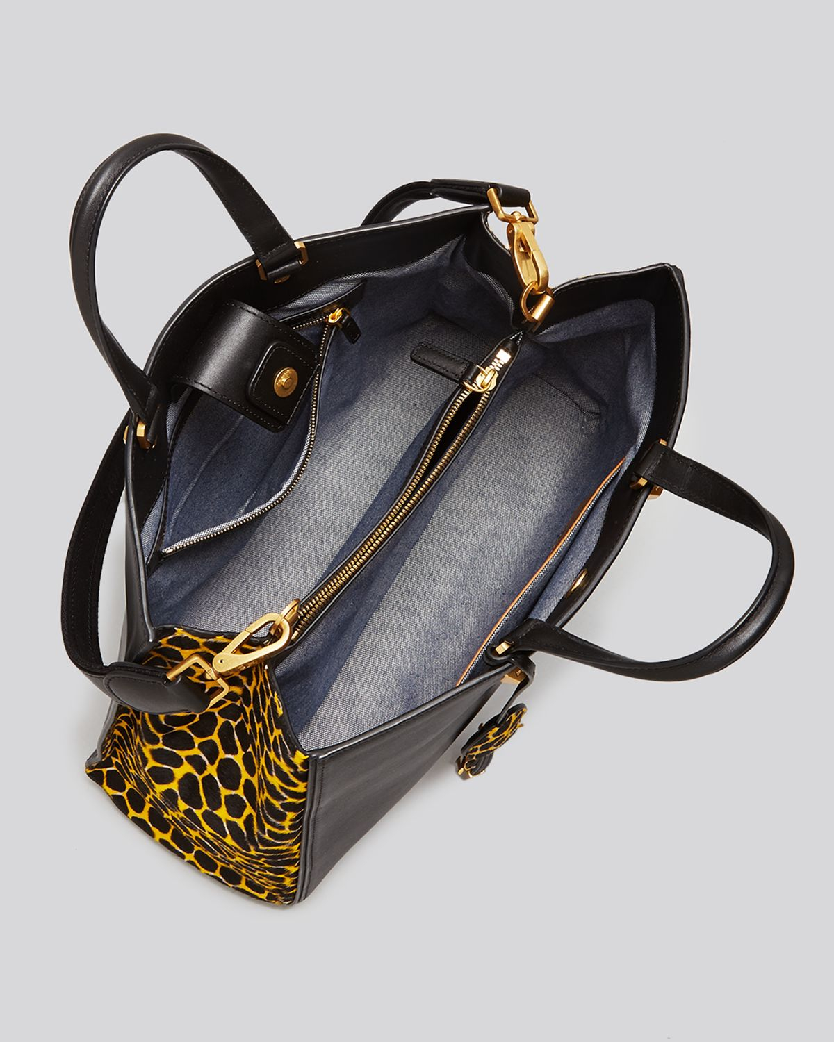 Mcm Tote Bloomingdale'S Exclusive Large Holiday Series in Black Lyst