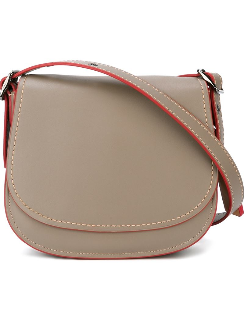 crossbody saddle purse