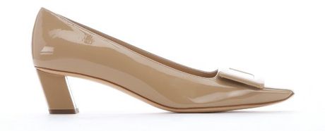 roger vivier white pumps