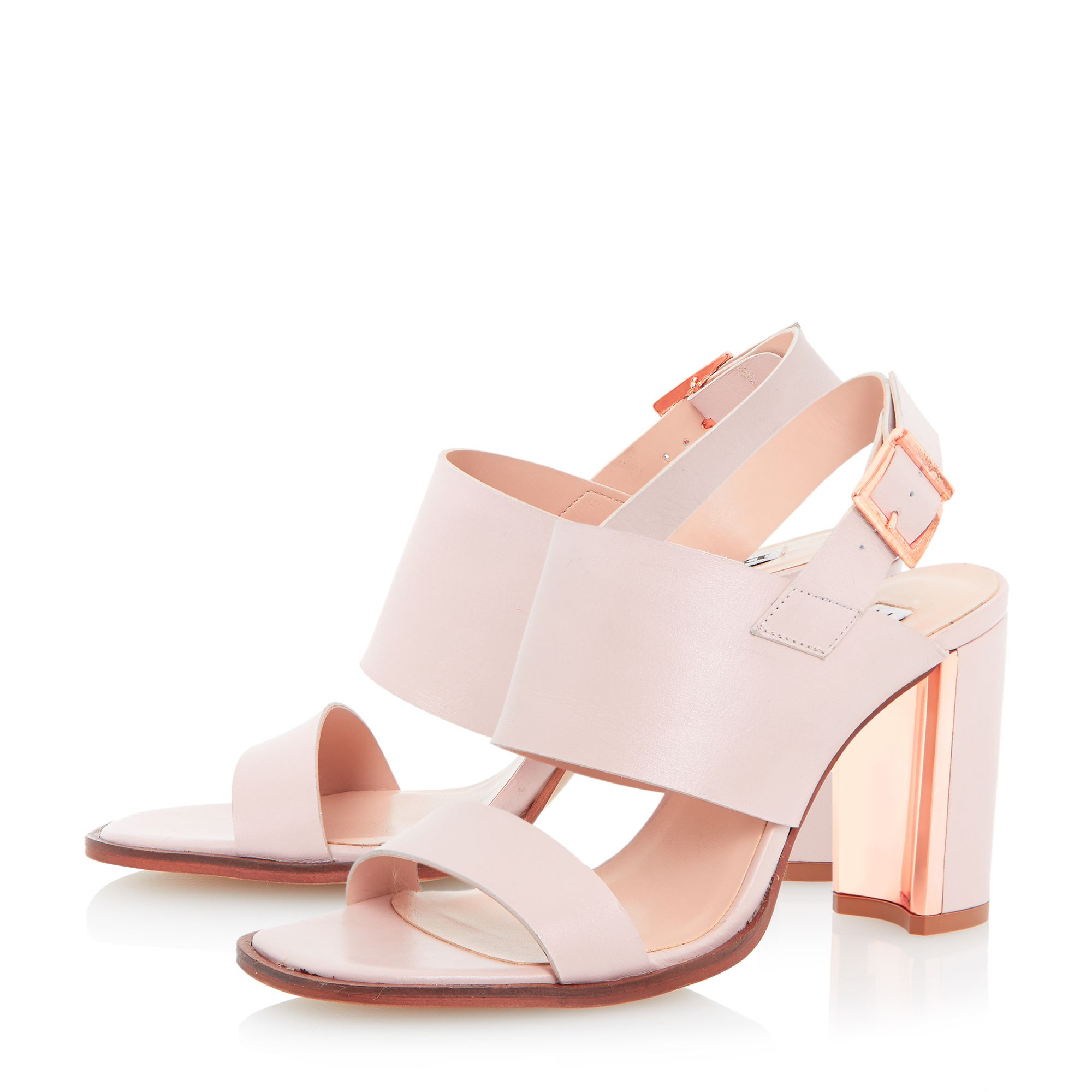 pink sandal heels dune maizie metal trim block heel sandal in pink lyst pink sandal heels dune maizie metal trim block heel sandal in pink lyst