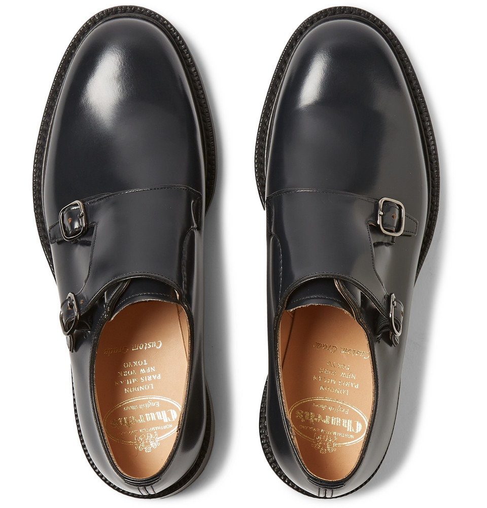 double monk straps shoes