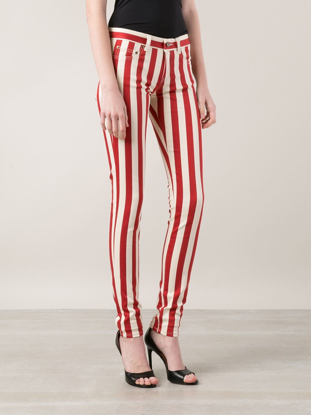 double striped jeans v2