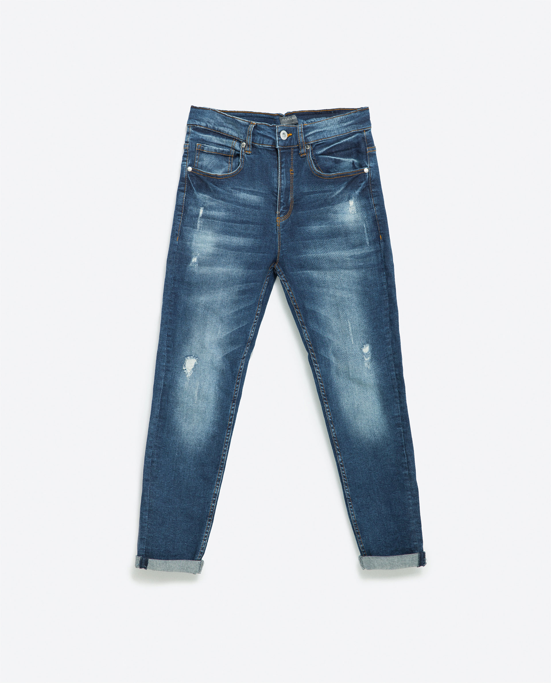 Zara Skinny Jeans in Blue for Men Lyst