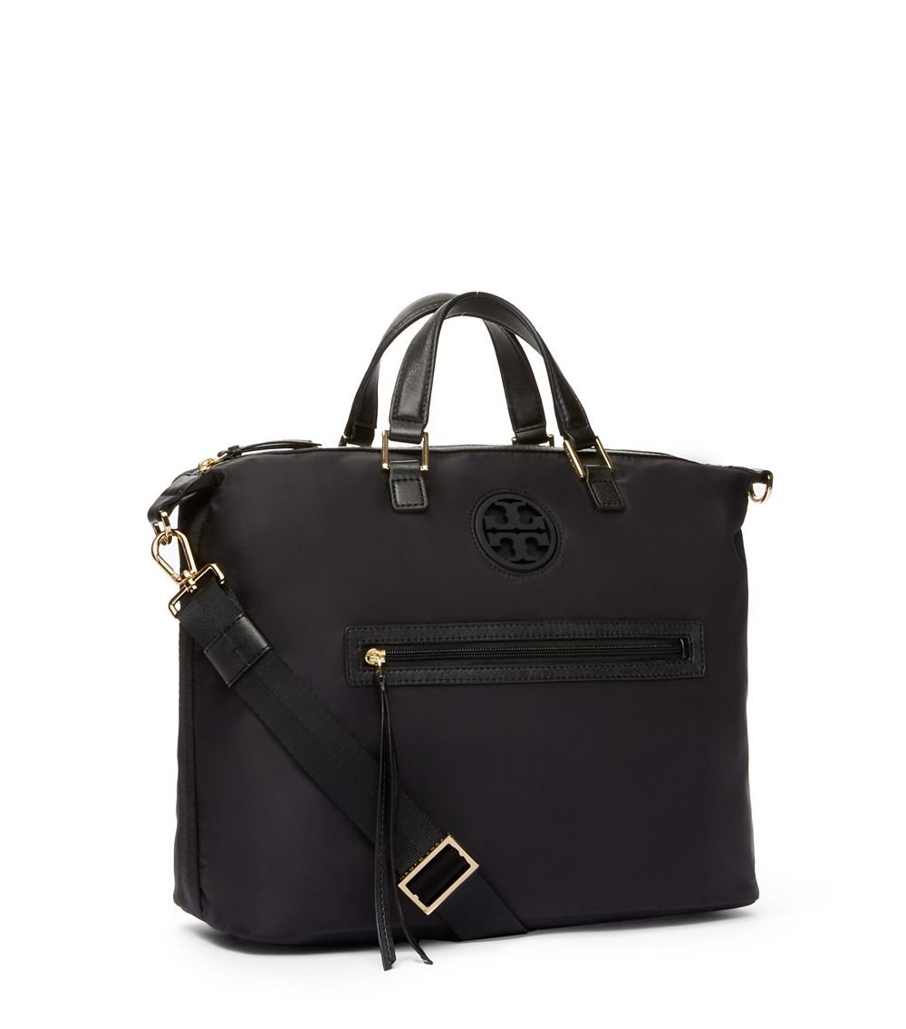 tory burch black nylon