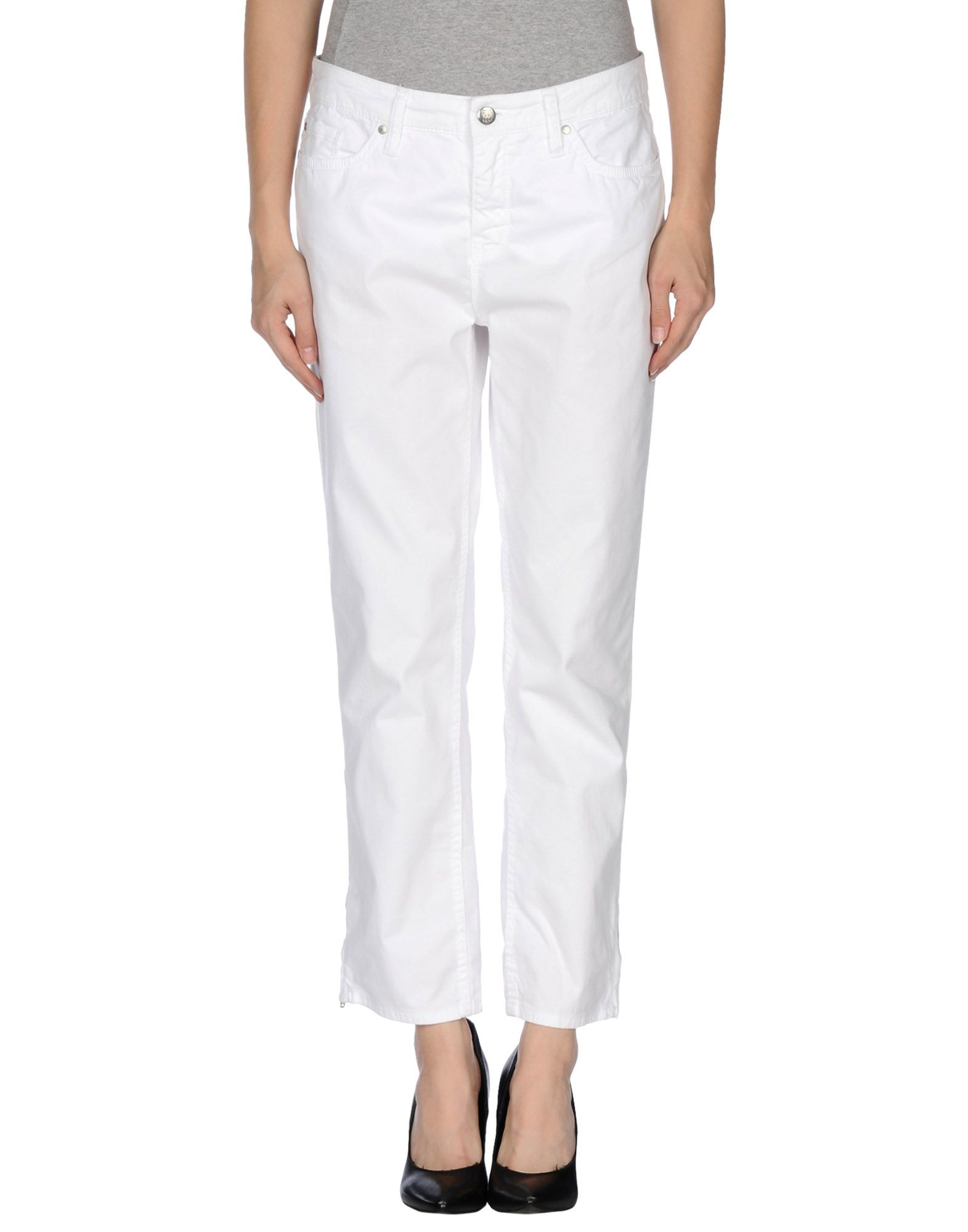 Tommy hilfiger Casual Pants in White - Save 70% | Lyst