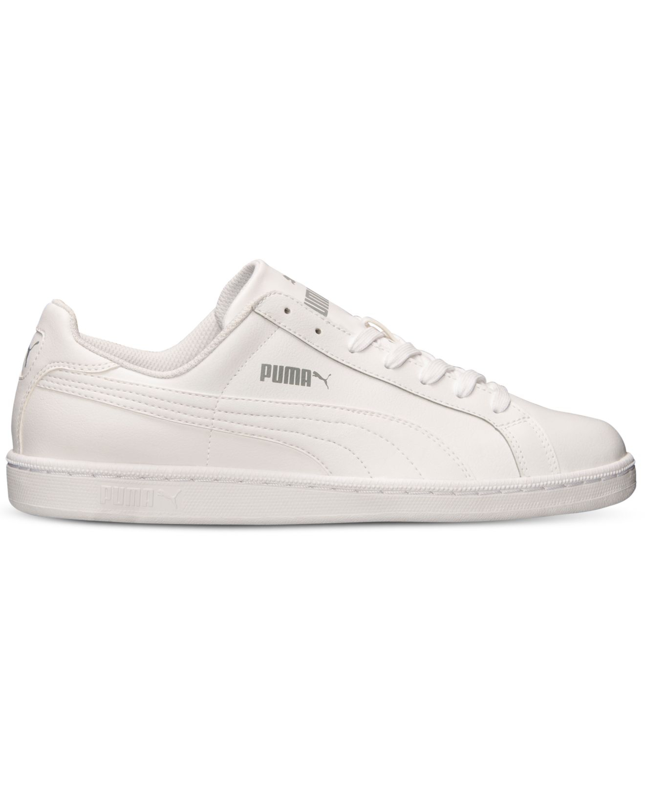 Lyst Puma Mens Smash Leather Casual Sneakers From Finish Line In White For Men 3920