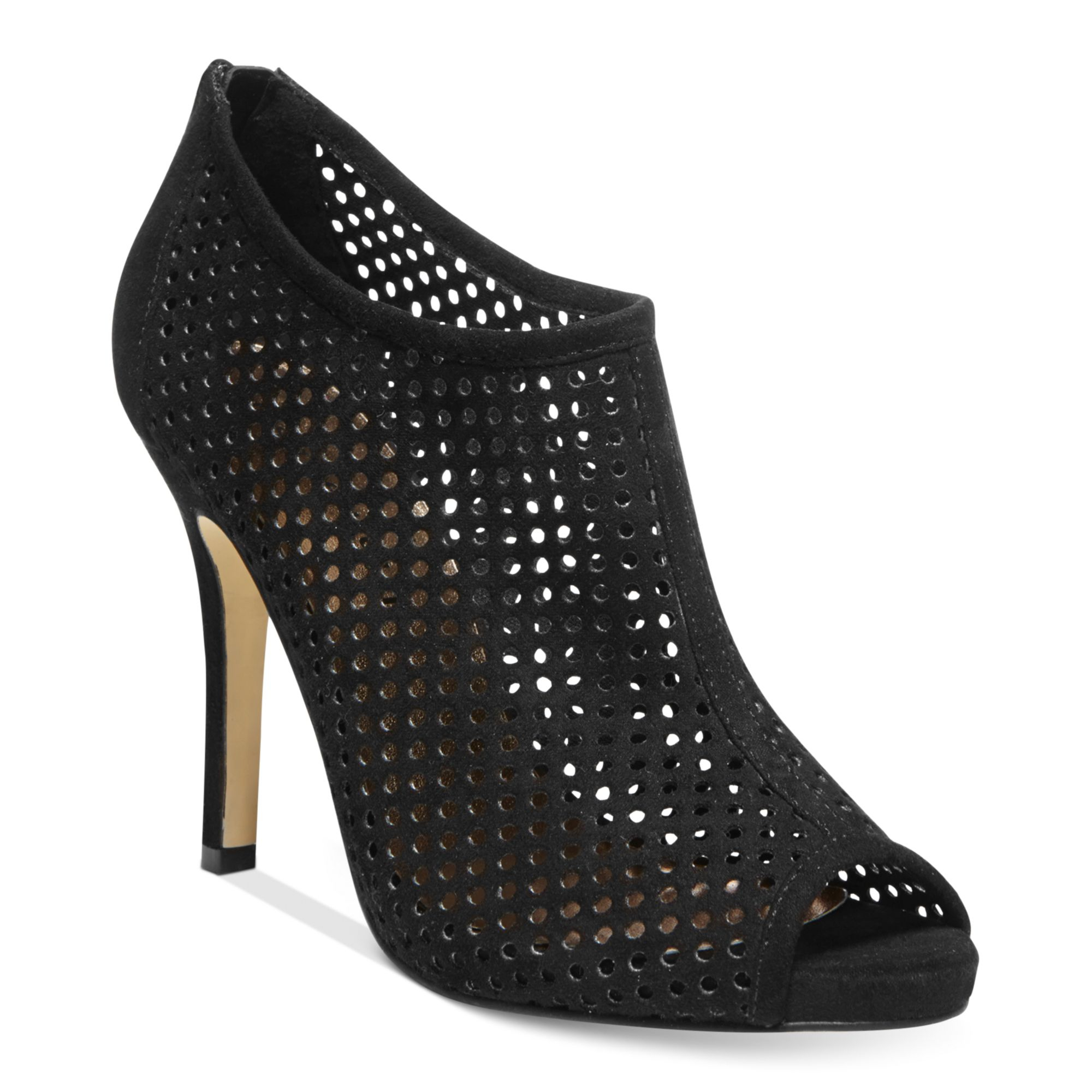 Lyst - Madden Girl Renzo Perforated Shooties in Black