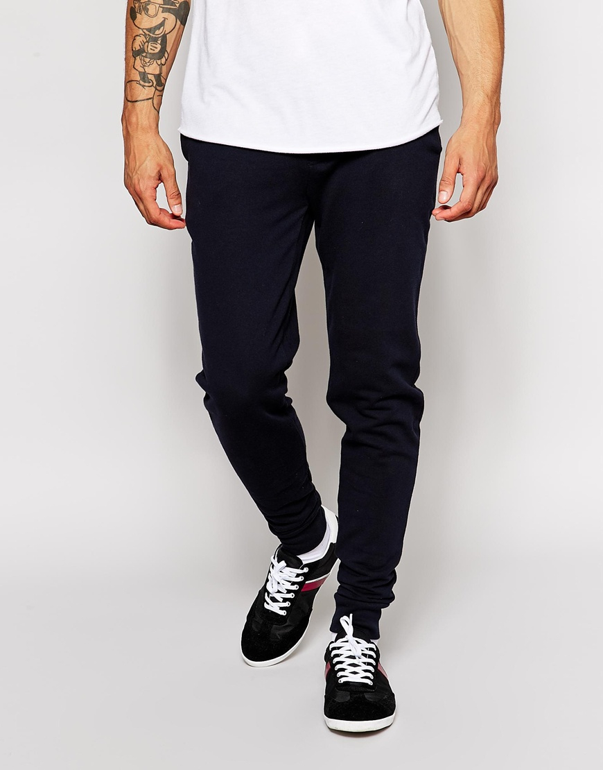 blue sweatpants for men