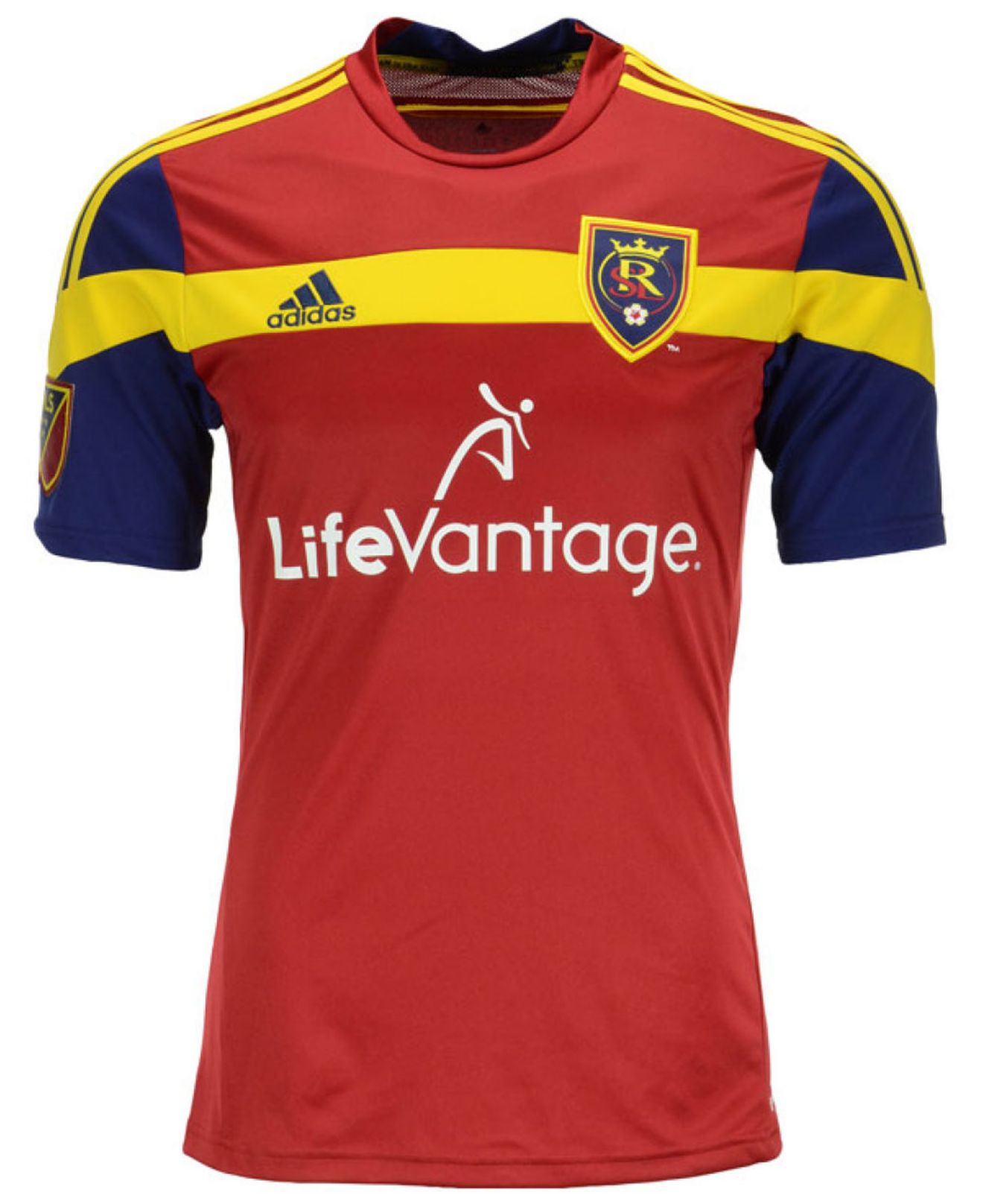 Lyst Adidas Originals Men's Real Salt Lake Replica Jersey in Blue for Men