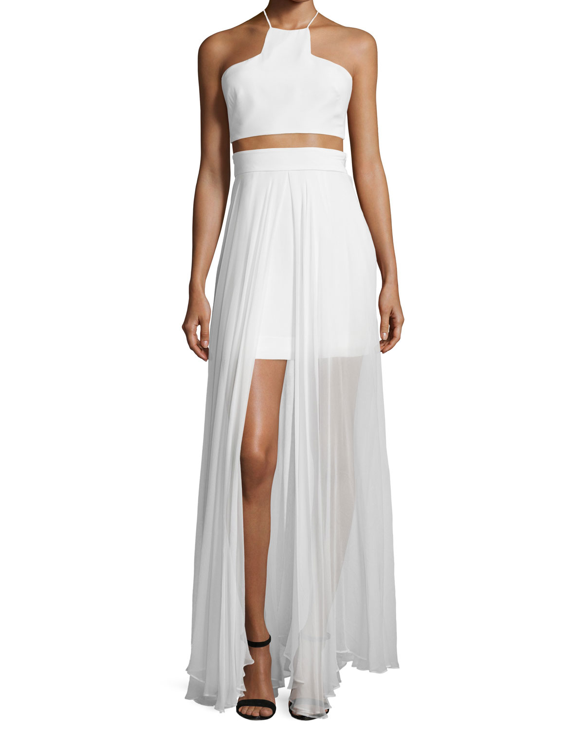 long white flowy skirt