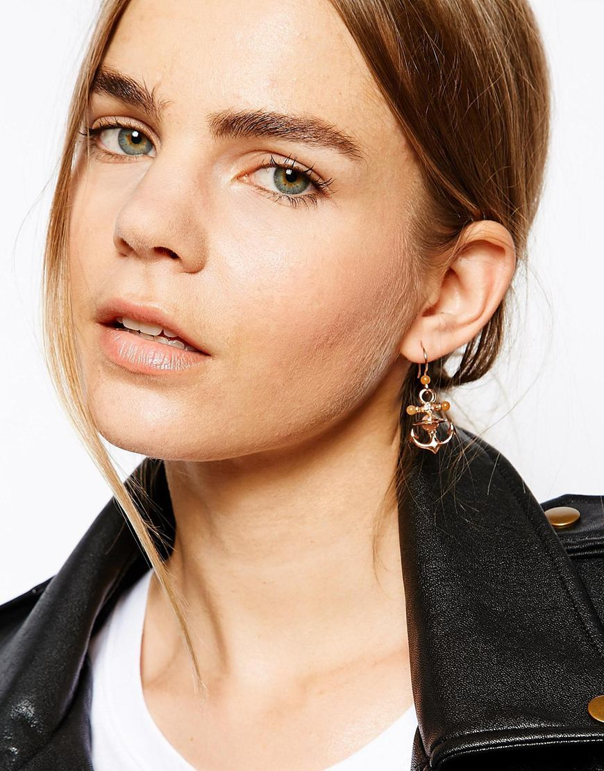 Lyst Vivienne Westwood Ceto Orb Drop Earrings In Metallic Gallery