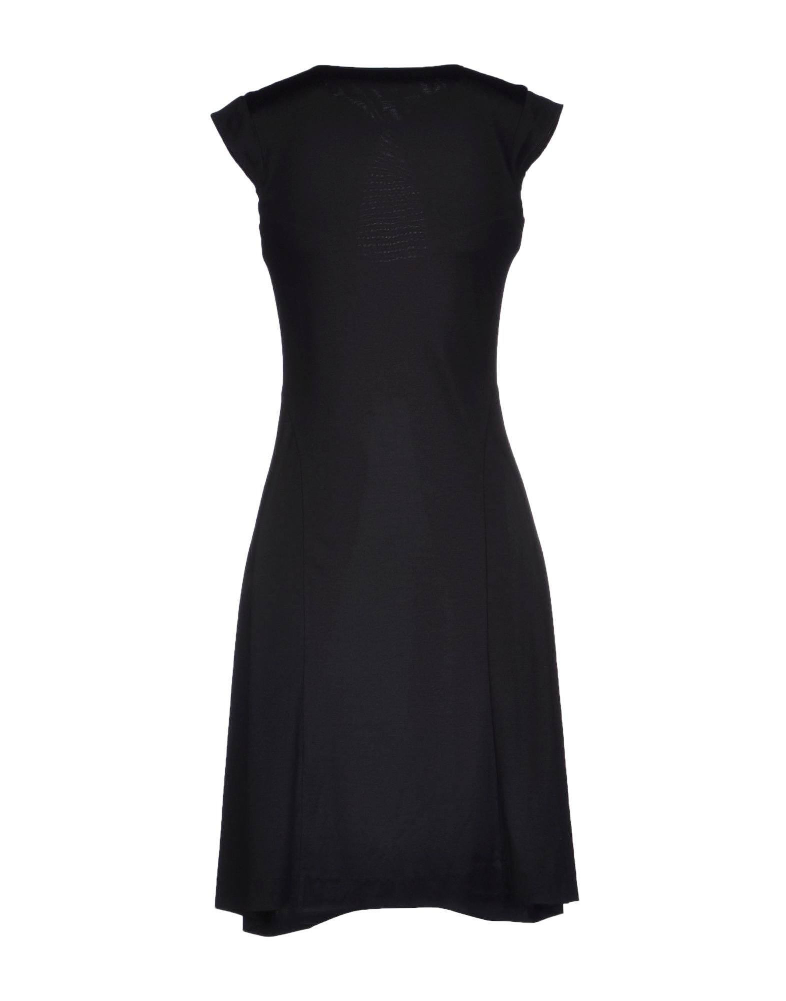 Yves Saint Laurent Rive Gauche Knee-Length Dress in Black | Lyst