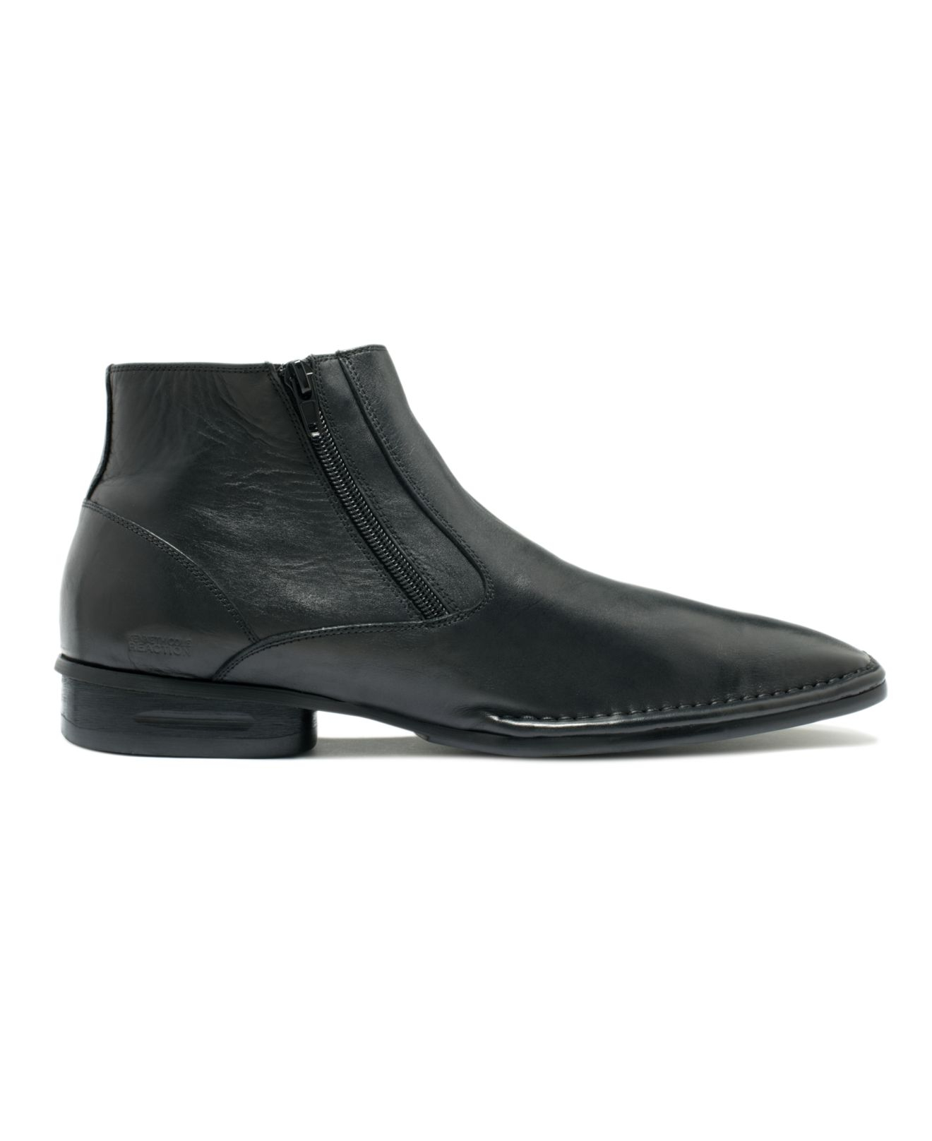 Lyst - Kenneth Cole Reaction Central Plan Double Zip Boots in Black for Men