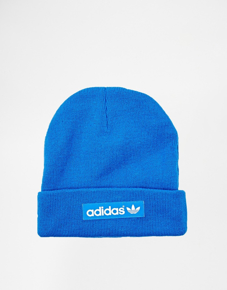 baby blue adidas beanie