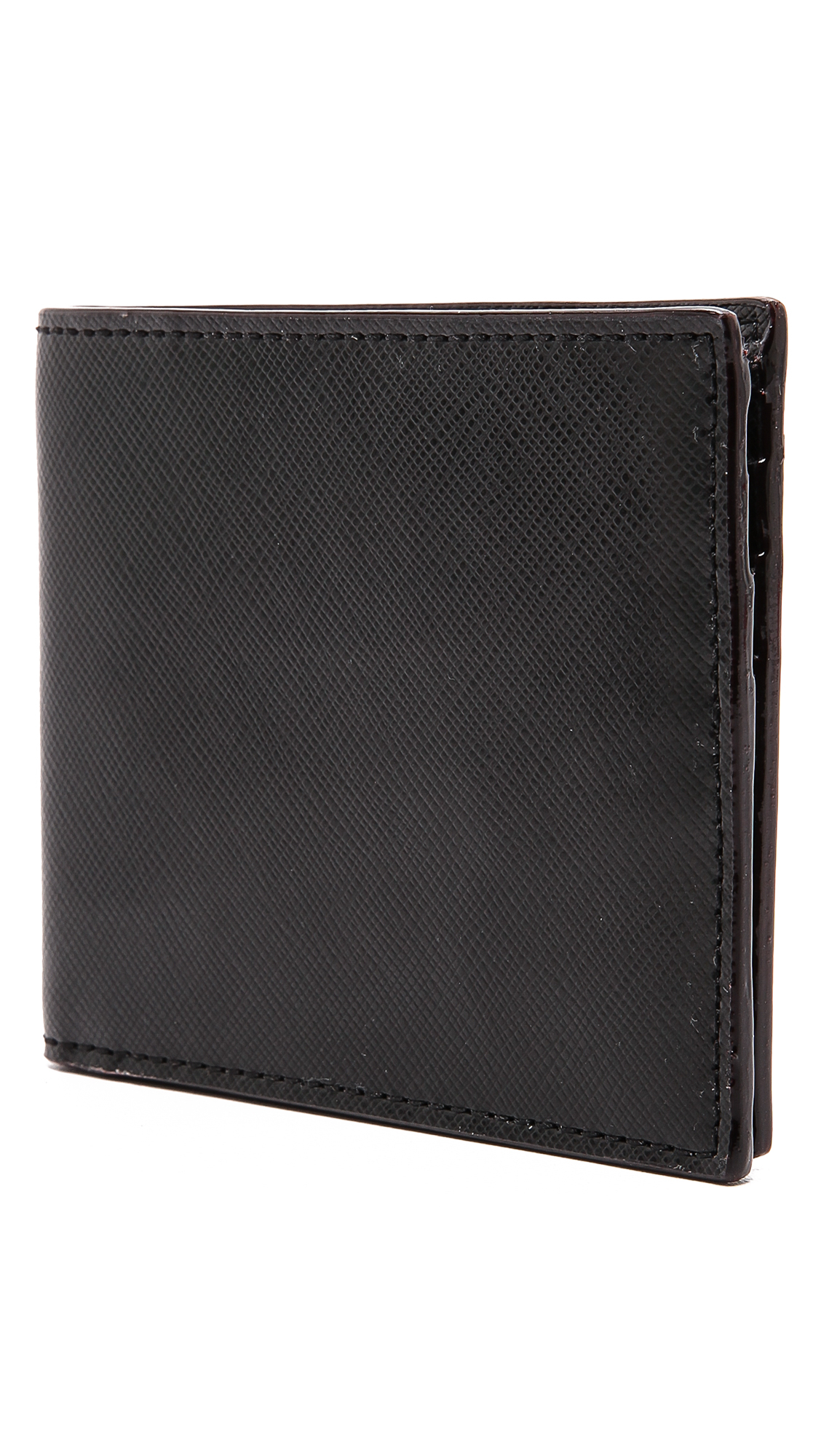 Jack Spade Wesson Leather Wallet in Black for Men