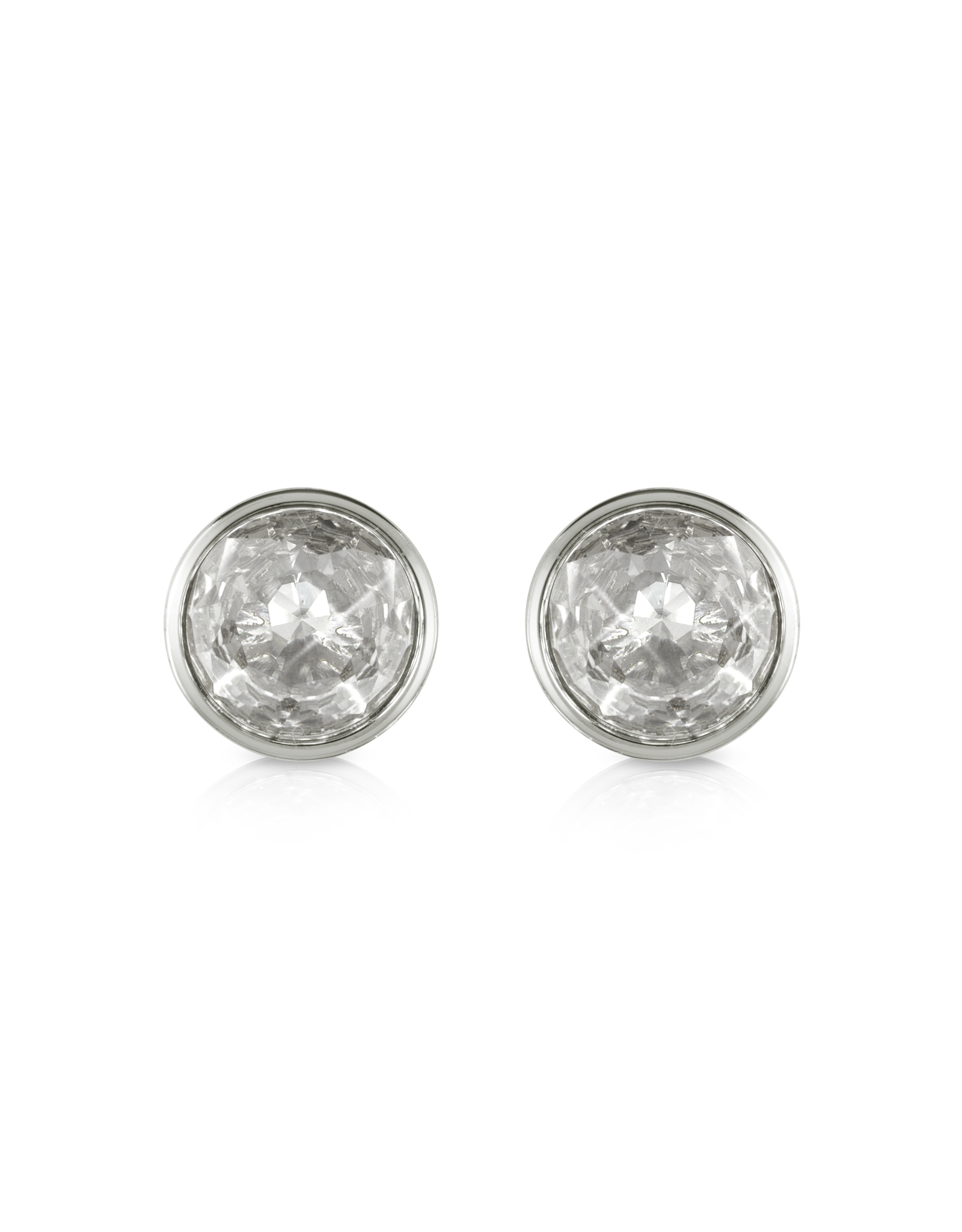 Lyst Michael Kors Crystal Stud Earrings In Metallic Gallery