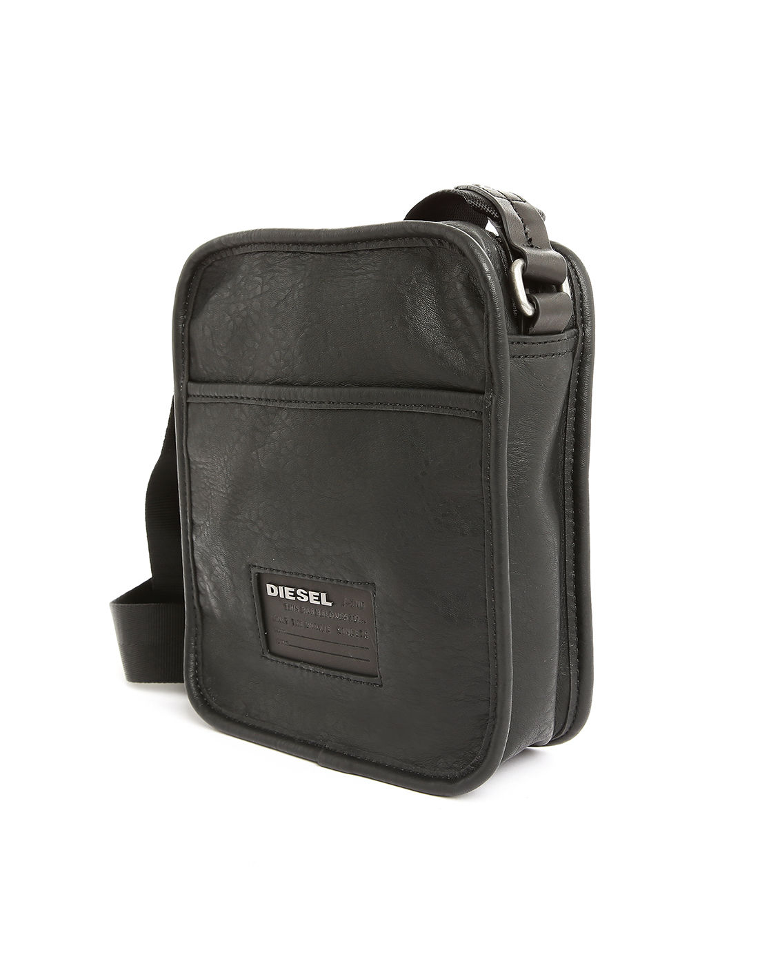 Diesel City To The Core Small Black Shoulder Bag in Black for Men | Lyst