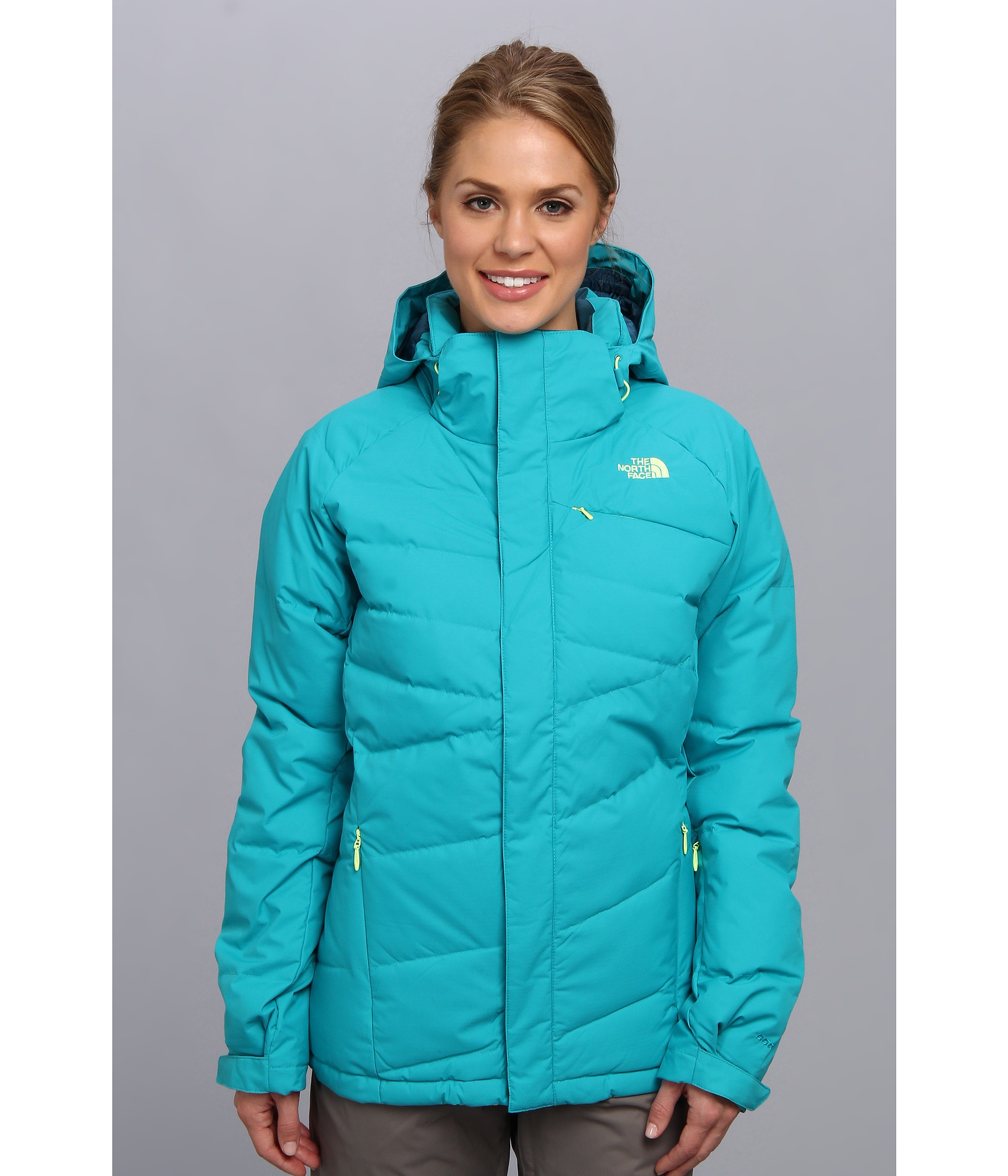 The north face Heavenly Down Jacket in Blue | Lyst