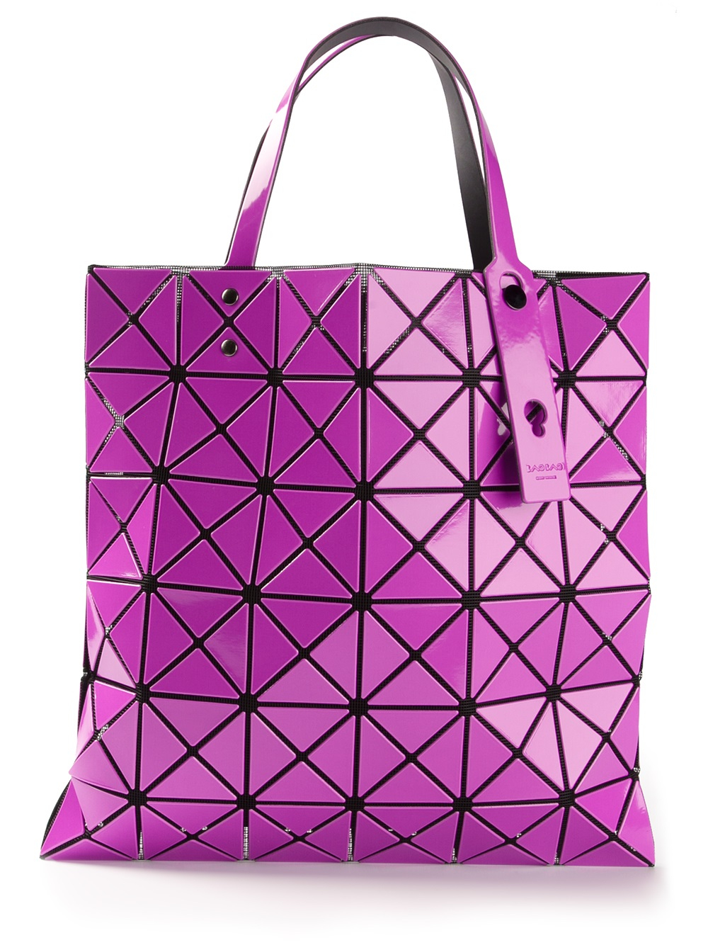 Bao Bao Issey Miyake Geometric Panel Tote Bag in Pink (pink & purple ...