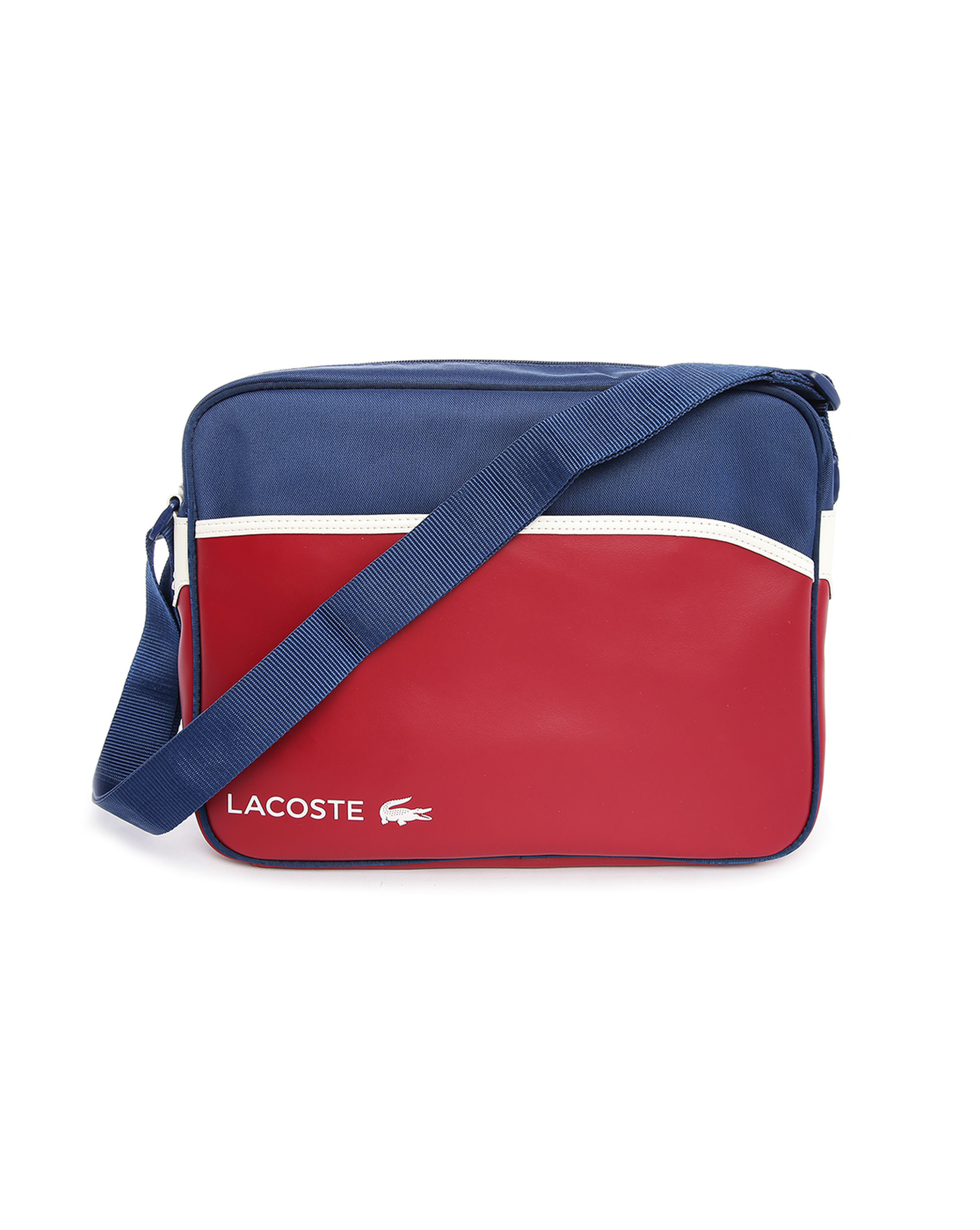 Lacoste Red And Blue Airline Bag With White Trim in Multicolor for Men