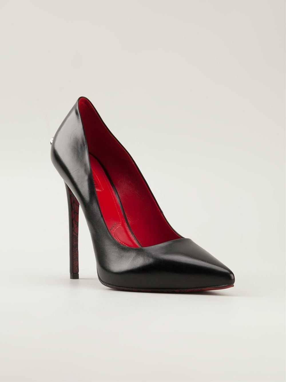 Cesare Paciotti Sharp Dagger Pumps in Black Lyst