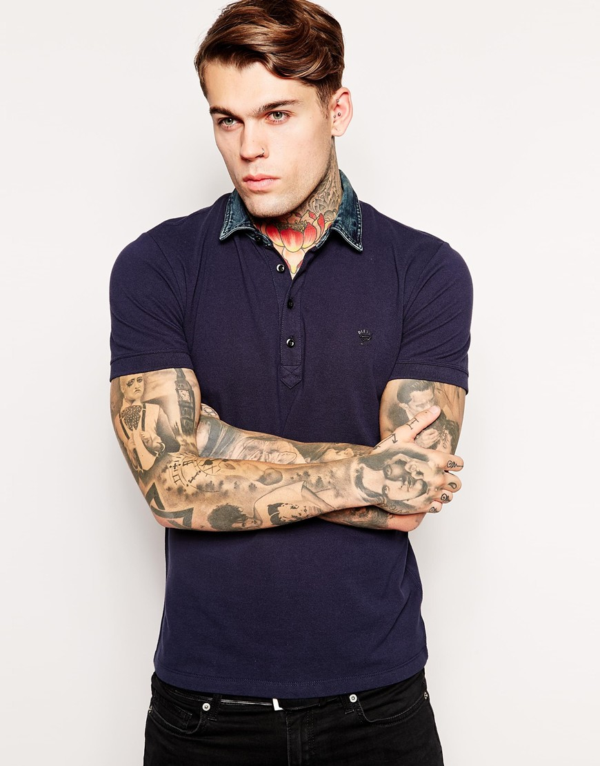 diesel polo shirts uk